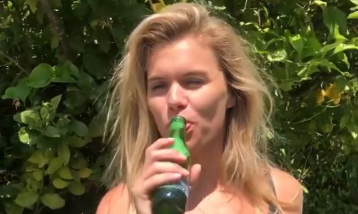 Biertje voor Nicolette